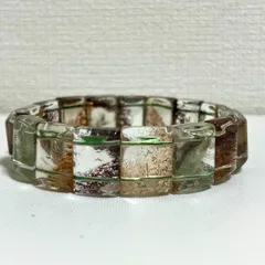 ガーデンクォーツ 四季 ミックス 1.8×1mm ブレスレット 天然石 ストーン