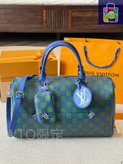 【今日特価】Louis Vuitton ルイ・ヴィトン ERSダミエ カラー エアアフリーグ チェック シリーズ 鮮やかな色彩を持つ