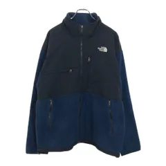THE NORTH FACE ノースフェイス Denali デナリ フリースジャケット ネイビー(メンズ XL)中古 古着 V0038