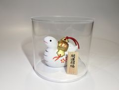アクリル小型ケース120φサイズ（台座白マット）