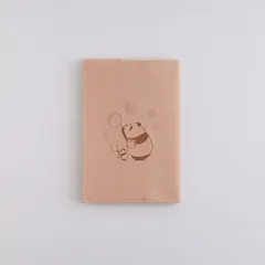 パンダコパンダ ブックカバー (ピンク)のサムネイル