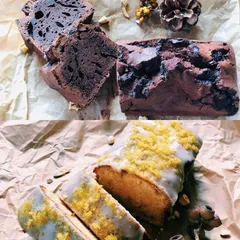 【クール便】チョコパウンドケーキ（カカオ100%）と檸檬パウンドケーキのサムネイル