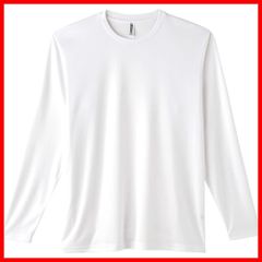 【特価商品】インターロック ドライ 3.5オンス 長袖 Tシャツ [グリマー] 00352-AIL