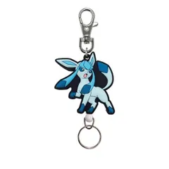【再入荷】ポケモン ラバーリールキーホルダー　グレイシアのサムネイル