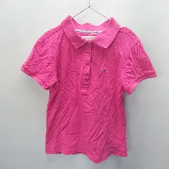 ◇ HILFIGER SPORT ヒルフィガースポーツ 半袖 ポロシャツ サイズS/36 ピンク レディース E  【1406050067007】