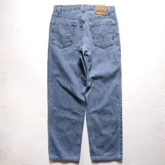 メキシコ製 90's リーバイス Levi's 550 リラックスフィット デニムパンツ (W34) 90年代 赤タブ 1999年　アメリカ古着 USED  ビンテージ ヴィンテージ