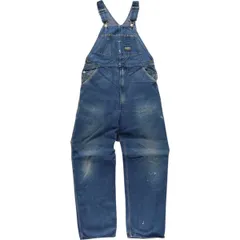 古着 60~70年代 オシュコシュ Osh kosh デニムオーバーオール USA製 メンズw37相当 ヴィンテージ/eaa566618
