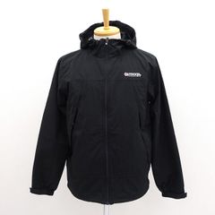OUTDOOR PRODUCTS / アウトドア プロダクツ ■メンズマウンテンパーカー ブラック 黒 L 撥水 防風 UVカット ストレッチ 未使用品 【メンズ/MEN/男性/ボーイズ/紳士】 099【未使用】 