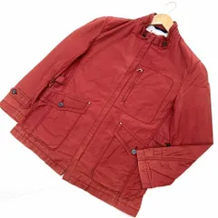 マックレガー ☆ McGREGOR ジップアップ ナイロンジャケット ブルゾン M レッド系 アメカジ アウトドア 古着ならではの風合い◎■ED48