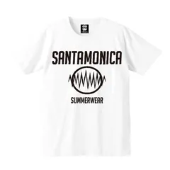 SANTAMONICA SUMMERWEAR SMSW logo Tシャツ ホワイト 半袖 白 Tee White サンタモニカ サマーウェア HEY-SMITH ヘイスミス 猪狩秀平