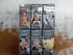 [全6種セット]バンプレスト ワンピｰス ワｰルドコレクタブルフィギュア -WT100記念 尾田栄一郎描き下ろし 大海賊百景10- 未開封品