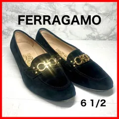 ✨Ferragamo フェラガモ パンプス ローファー ダブルガンチーニ スウェード