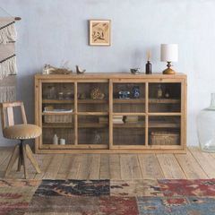 美品】橋詰家具 シクロ 132サイドボード ナラ無垢 - メルカリ