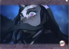 【中古】クリアファイル 竈門禰豆子 名場面レイヤードA4クリアファイル 「鬼滅の刃 遊郭編×ufotable DINING 第3期」 お楽しみくじ景品