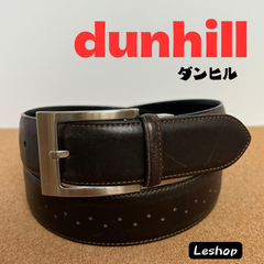 dunhill ダンヒル /ダークブラウン/ ベルト/メンズ