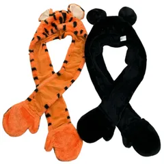 186000 現状品 Disney ディズニー ファンキャップマフラー Tokyo Disney Resort ミッキーマウス ティガー 2点まとめ売り