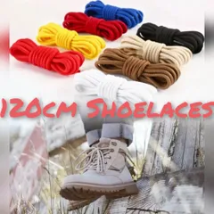 ページ3 靴紐★靴ひも★120cm★丸紐★シューレース ★2本★カラーはいろいろ