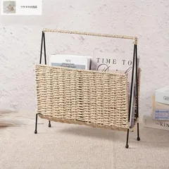 【希少品】　生活通販　豊岡クラフト 前傾式マガジンラック 美品 送料無料 美品 【希少品】 生活通販 豊岡クラフト 前傾式マガジンラック