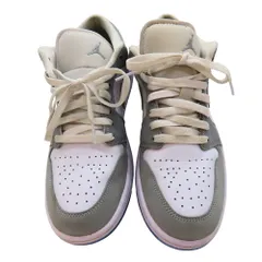 【中古】NIKE ナイキ エアジョーダン1Low ウルフグレー ホワイト 型:DC0774-105 27.5cm スニーカー シューズ 27cm 靴 メンズ A2501317 【無料ギフトラッピング承ります】
