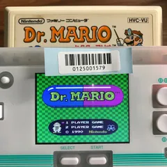 【動作確認済】Dr.MARIO HVC-VU[FC/NES]/AI-0125001579-5