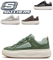 【新品 箱あり】スケッチャーズ 厚底 スニーカー メンズ 幅広 軽量 歩きやすい 疲れにくい 膝・腰がラク 滑りにくい 人気 ブランド 50代におすすめ 大きいサイズ 新作  快適  Skechers MODERN COMFORT 183330