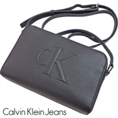 【新品】カルバンクライン ジーンズ ミニショルダーバッグ 斜め掛け ポーチ レディース ブラック CALVIN KLEIN JEANS LV04K3036G UB1