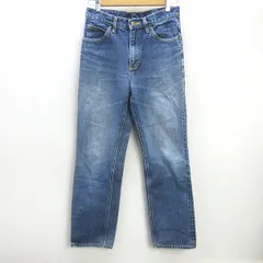 C■リー/LEE LM4903 ライダース ストレートデニム/ジーンズ【30】水色/MENS■54【中古】■