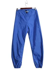 【お得なクーポン配布中!】 80s USA製 ノースフェイス ゴアテックス ナイロン オーバー パンツ メンズ S / ヴィンテージ 茶タグ 防水 撥水 アウトドア レインパンツ 青