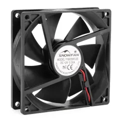 uxcell 冷却ファン DC 12V 0.3A 92x92x25mm 電子機器ファン PC冷却ファン 1個入り