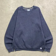 00年代 RUSSELL ATHLETIC ラッセル リバースタイプ ブランクスウェットシャツ 無地 メンズL 