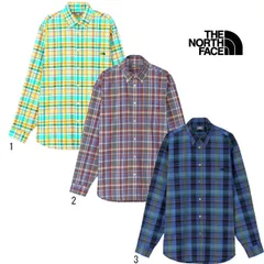 ザ・ノース・フェイス ロングスリーブマドラスシャツ ユニセックス NR12431 チェックシャツ 長袖