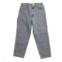 リーバイス 560 デニム W36 L32 Levi's オーバーサイズ ワイドパンツ バギーパンツ COMFORT FIT 水色 青系 ブルー系古着 H302