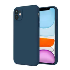 【人気商品】シリコンケース 超軽量 レンズ保護 iphone 11 11 薄型 衝撃吸収 iphone アイフォン 11 ケース カバー ケース 傷つけ防止 6.1インチ スマホケース PinLiSheng(青 iPhone iPhone11 11)