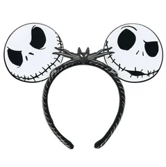 新品未使用タグ付きティム・バートンのナイトメアー・ビフォア・クリスマス』ジャックのカチューシャ