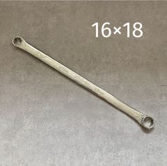 Snap-on スナップオン ロングストレートメガネレンチ 16×18mm XDHFM1618