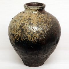 丸田宗彦 作 大型花器 唐津焼 窯変 壺 オブジェ - メルカリ