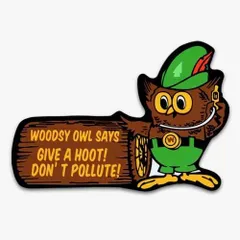 ステッカー WOODSY OWL ウッディーオウル