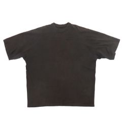 【名古屋】バレンシアガ オーバーサイズ バックロゴ刺しゅう Tシャツ 528409 グレー系 XS コットン 半袖 アパレル 男