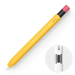 新品 【elago】 Apple Pencil USB-C 対応 カバー かわいい 鉛筆 デザイン 握りやすい 滑り止め グリップ ホルダー 消しゴム 風 キャップ 薄型 ケース [ ApplePencil アップル ペンシル USB - C MUWA3ZA/