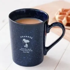 スヌーピー  インディゴ  マグカップ