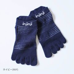 injinji インジンジ ランオリジナルウェイトノーショウ 282110 5本指靴下 5本指ソックス ユニセックス レディース メンズ 新品 国内正規品 ランニング 【サイズ / S：23-25cm】