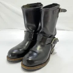 used☆レッドウィング☆エンジニアブーツ☆28センチ☆黒 中古】RED WING アイアンスミス エンジニアブーツ 28cm ブラック