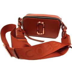 超美品早い者勝ちMARC JACOBS 斜め掛けショルダーバッグ レザー - メルカリ