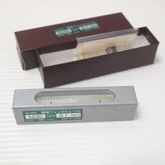 大菱計器製作所 精密フィックスレベル AS403 524D 感度0.1mm/m 精密水準器 OBISHI KEIKI≡DT5990-1