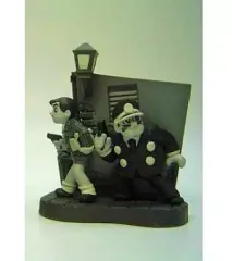 【中古】食玩 トレーディングフィギュア 鉄人28号 正太郎の追跡(モノクロ) 「タイムスリップグリコ第2弾」