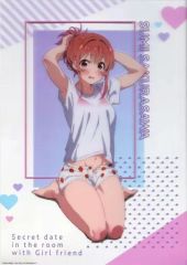 [중고] 포스터 A3 클리어 포스터 사쿠라자와 묵/전신 [히코쿠지 그녀, 빌려요~비밀의 방 데이트~] D상
