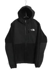 【お得なクーポン配布中!】 ノースフェイス フード付き デナリ ジャケット レディース S / アウトドア フリース ナイロン パーカー ジャンパー フルジップ ブルゾン 黒