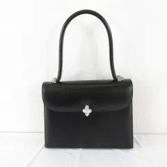 MORABITO TRAVIATA ダークネイビー ゴールド金具 ハンドバッグ MORABITO TRAVIATA ダークネイビー ゴールド金具 ハンドバッグ