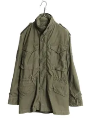 【お得なクーポン配布中!】 80s ALPHA 社製 81年製 米軍実物 US ARMY M-65 フィールド ジャケット SMALL REGULAR 古着 ミリタリー ヴィンテージ 3rd ブラス 軍物 M65