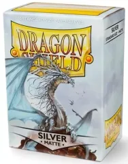 【新品】サプライ ドラゴンシールド マット スタンダードサイズ シルバー(100枚入り) 
